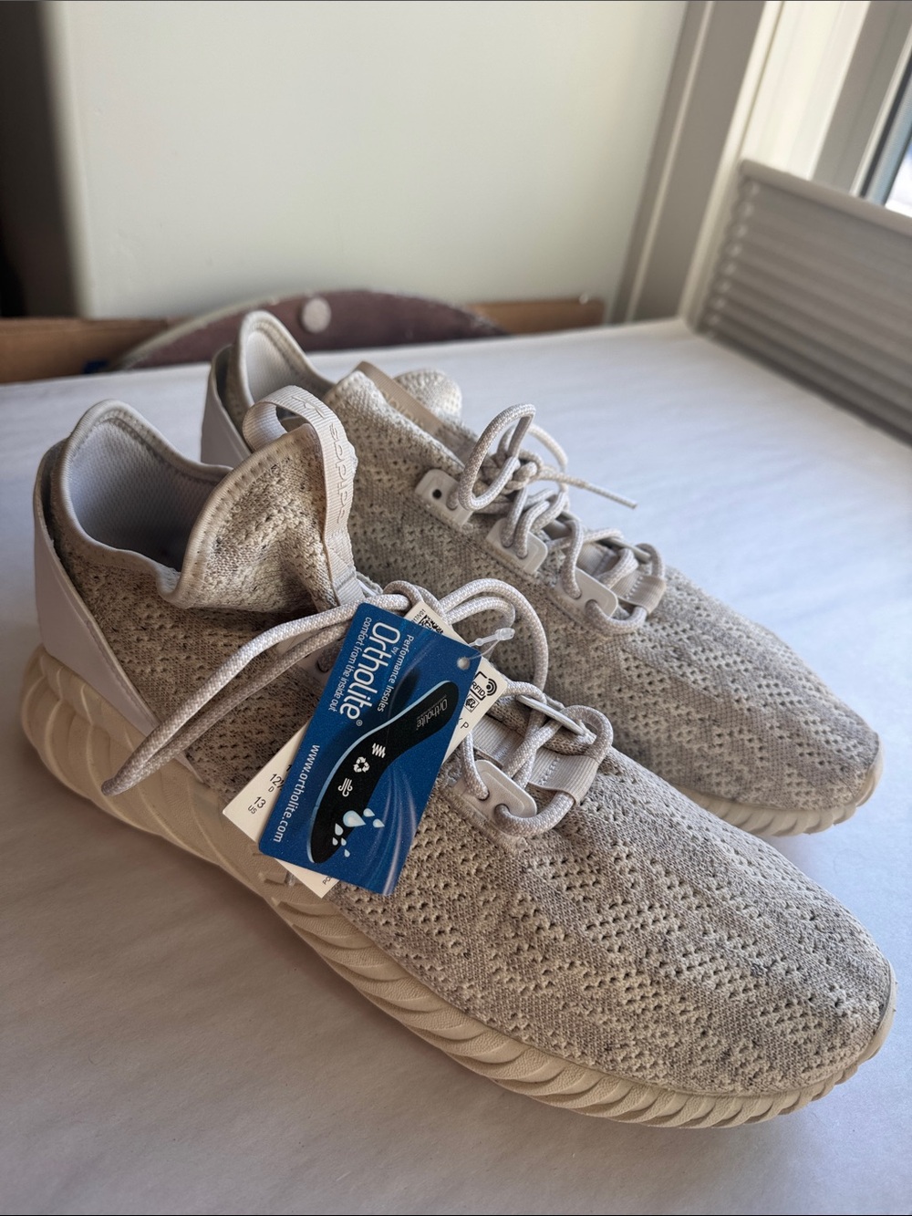 NWT Adidas Tubular Doom Sock Primeknit Shoes sneakers Mens 13 Ortholite Walking